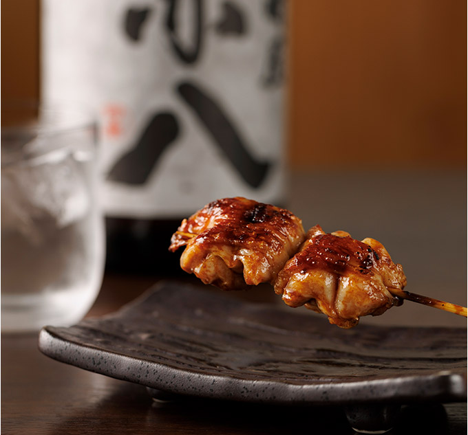 焼き鳥と焼酎